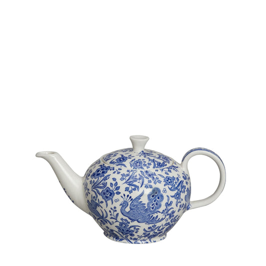 Blue Regal Peacock Small Teapot, 400ml Seconds