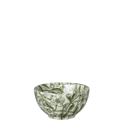 Green Prunus Sugar Bowl 9.5cm/4"