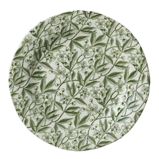 Green Prunus Plate 26.5cm/10.5"