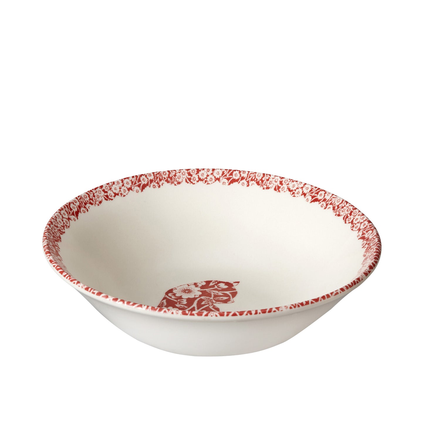 *Exclusive* Red Calico Cat Cereal Bowl