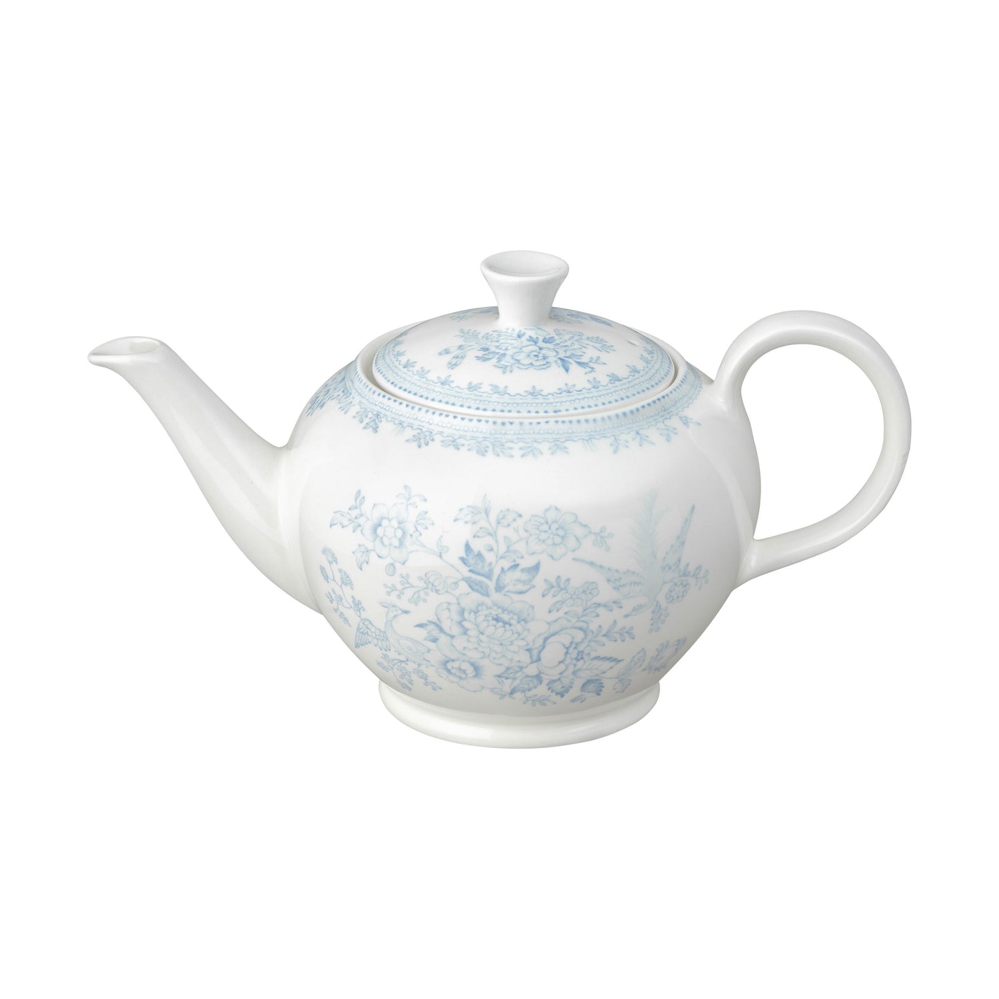 Blue Asiatic Pheasants Large Teapot 7 Cups 800ml/1.5pt – Burleigh Pottery