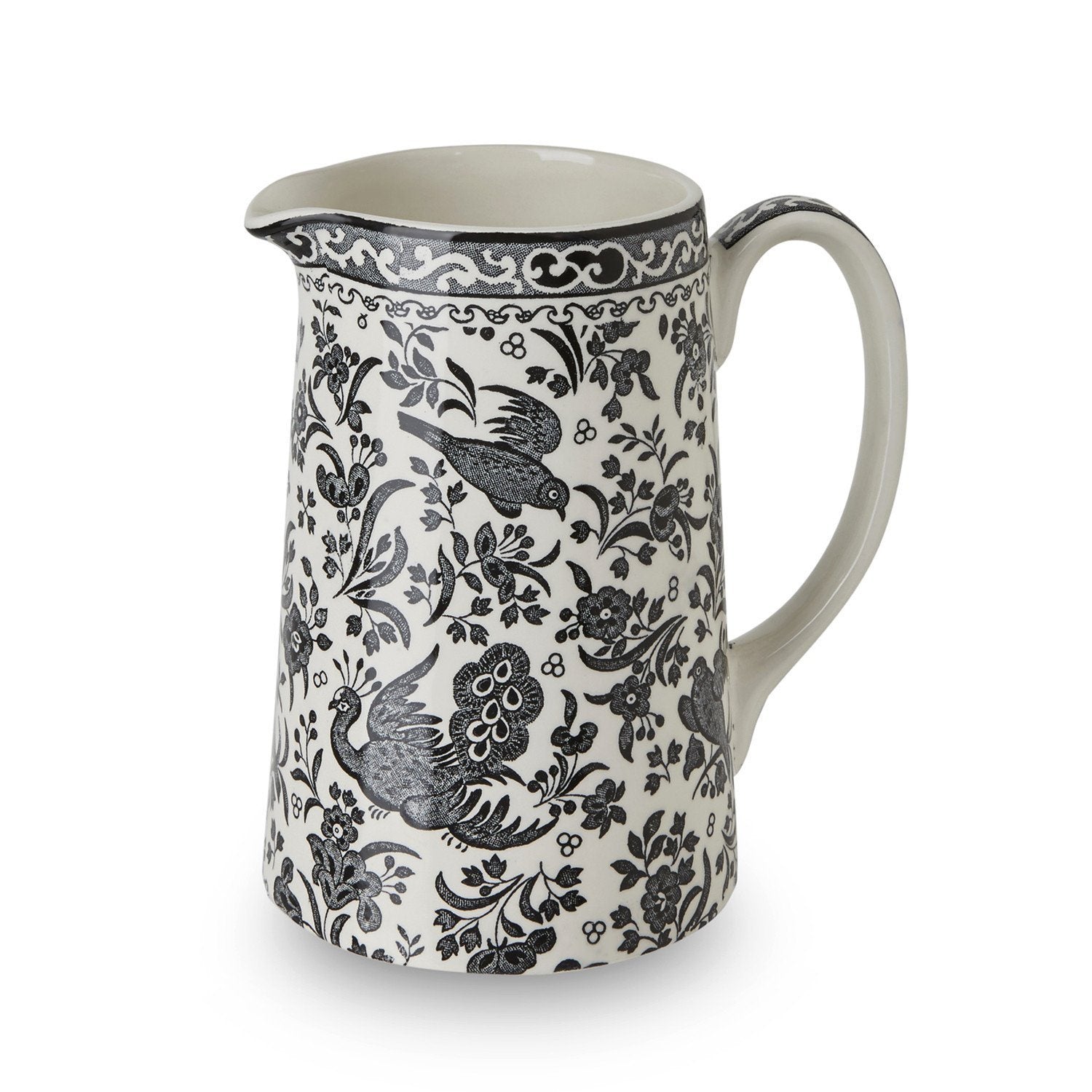 Tankard Jug - Black Regal Peacock Medium Tankard Jug 568ml/1pt Seconds