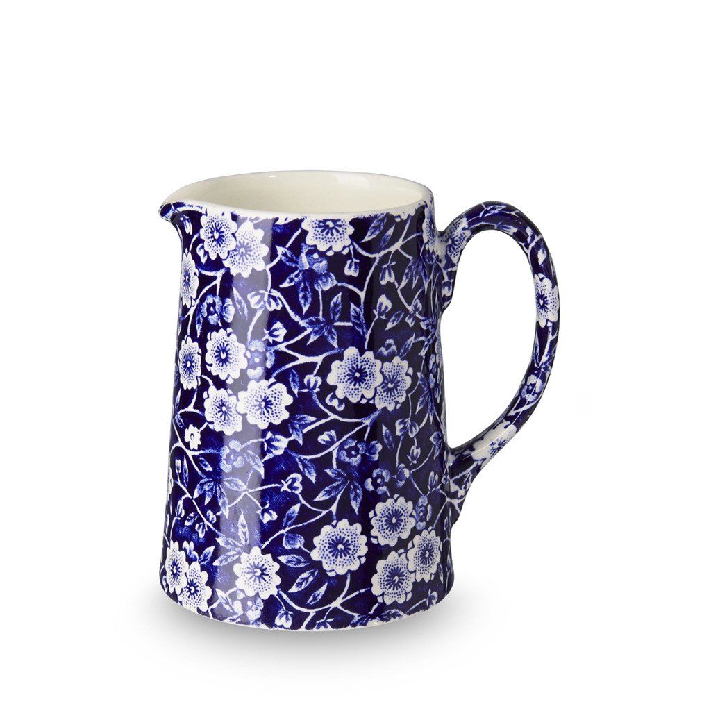 Tankard Jug - Blue Calico Small Tankard Jug 284ml/0.5pt Seconds